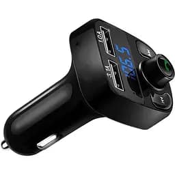 Автомобильный модулятор трансмиттер Ugreen X8 Bluetooth A2DP/V4.2+EDR MP3 плеер USB зарядка