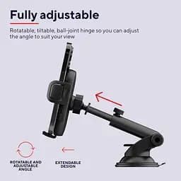 Автомобільний тримач смартфона Trust Runo 4-7", чорний teh0018470 - мініатюра 5