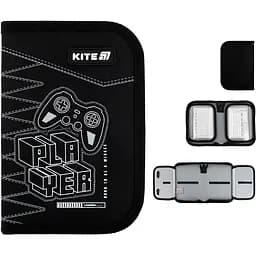 Пенал Kite Player черный (K25-622-6)