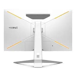 Монітор TFT 27" BenQ EX2710U, 4K UHD, IPS, 144Hz, 1 мс, 2хHDMI, DP, USB-hub, HAS, колонки, білий (9H.LKTLA.TBE) - мініатюра 3