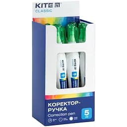 Коректор-ручка Kite Classic 5 мл упаковка 12 шт. (K-013) - мініатюра 2