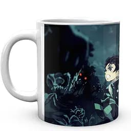 Кухоль GeekLand Kimetsu no Yaiba Клинок, який знищує демонів Танджиро Незуко KY 002.04 330 мл білий