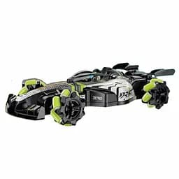 Радіокерована дрифт-машина GS 021 A-01, 4WD, акум. 3.7V, 2.4GHz, 360°, парогенератор, роликові колеса, Зелена