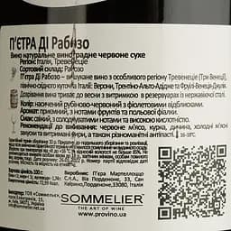 Вино Piera Martellozzo Pietra di Raboso Tre Venezie IGT червоне сухе 0.75 л - мініатюра 4