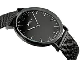 Кварцовий чоловічий годинник Skmei 1181 Large (Чорний) - мініатюра 2