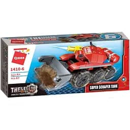 Детский конструктор Пожарная техника Qman 1410 в коробке Super Scraper Tank