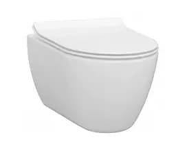 Унитаз подвесной Idevit Alfa Iderimless 3104-2616, Белый