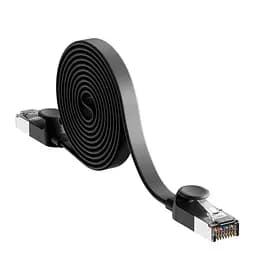 Патч-корд (мережевий кабель) Baseus high Speed Six types of RJ45 5м PCWL-D01 Black - мініатюра 4