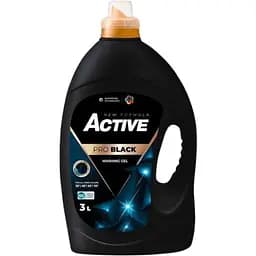 Гель для стирки темных и черных вещей Active Pro Black 3 л
