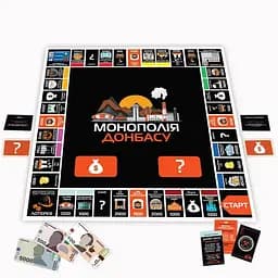 Настільна гра Монополія Донбасу PlayRoom PLR-0046 від 2 до 5 гравців - мініатюра 2