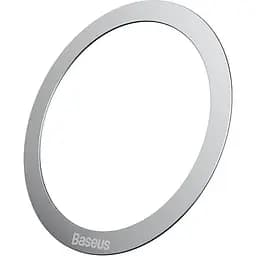 Пластины для автодержателей Baseus Halo Series Magnetic Metal Ring Silver PCCH000012 (117260)