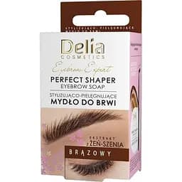 Мило для укладання та догляд за бровами Delia Cosmetics відтінок коричневий 10 мл