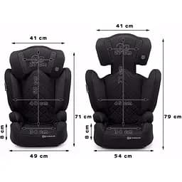 Автокрісло Kinderkraft Xpand 15-36 кг IsoFix Black - мініатюра 4