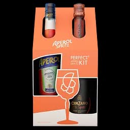 Упаковка наборів (6 шт.): Аперитив Aperol Aperitivo 11% 0.7 л + Вино ігристе Cinzano To-Spritz біле сухе 0.75 л - мініатюра 3