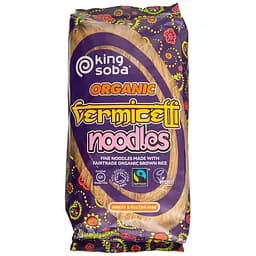 Вермішель King Soba з коричневого рису, органічна, 250 г