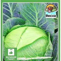 Семена Весна Капуста Слава 1305 Большой пакет 3 г (32653)