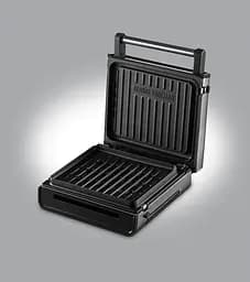 Гриль George Foreman 28000-56 Smokeless Grill 1575 Вт антипригарне покриття білий/сталь (28000-56) - мініатюра 5