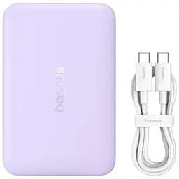 Портативний ЗП Power Bank Baseus EnerFill FM11 Ultra-Mini 22.5W з БЗП 10000mAh (PPFM11-1022) Nebula Purple