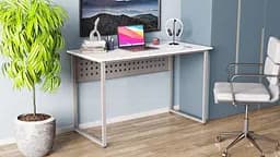 Компьютерный стол Ferrum-decor Майк 75x100x70 серый ДСП Белый 16мм (FRD-101797)