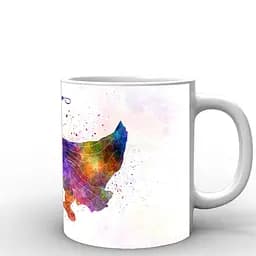 Кухоль GeekLand Тор Thor акварель TH.02.018 330 мл білий