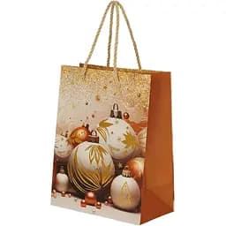 Пакет подарунковий новорічний Іграшки YX050952 Різнокольоровий (NY)