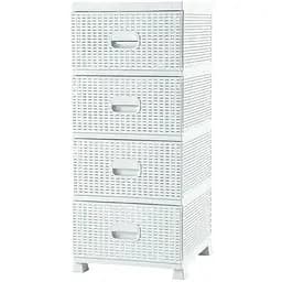 Комод Violet House Ротанг White (0357 Ротанг WHITE 38*45*90 см)