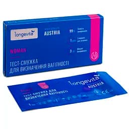 Тест-полоска для определения беременности Longevita Woman №1, 1 шт. (TS/1)