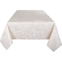 Скатерть Lefard Ornamental Blanco/Gris водоотталкивающая 140х240 см (715-294)