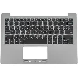 Клавіатура для ноутбука LENOVO (IdeaPad 120S-11IAP Keyboard+передня панель) rus, silver - мініатюра 2