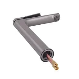 Змішувач для раковини Qtap Slavonice високий QTSLA269GMB45925 Gunmetal Black PVD - мініатюра 3