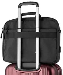 Сумка для ноутбука 2E 16" Melange, black (2E-CBN9265BK) - мініатюра 9