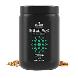 Маска Відновлення для пошкодженого волосся RENEWAL MASK for damaged hair ANAGANA 1000 мл - мініатюра 2