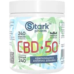 Натуральна добавка Stark Pharm CBD 50 mg 240 капсул
