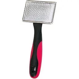 Пуходерка для котів та собак Croci Vanity з напиленням міні 6.3x14 см червона (C6067426)