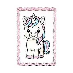 Дитячий набір для розпису по дереву Єдиноріг Puz-22981 формат А5