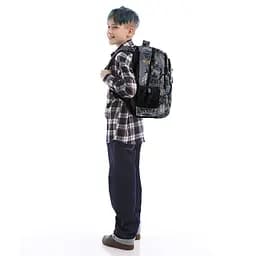 Рюкзак GoPack Education 175M-5 Free Style Сіро-чорний (GO26-175M-5) - мініатюра 19