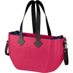 Сумка Nuvita MyMia з ременями та килимком для коляски малиново-чорний (NV8801L/02N/23B/13B/33B)