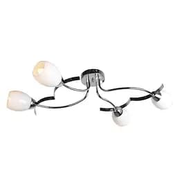 Люстра потолочная Brille классическая E14 40W CH (LK-260C/4)