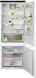 Холодильник Electrolux встроенный 188x70х55 холодильное отделение 286 л морозильное отделение 65 л 2 дверь А++ Combi белый (ENP7TD75S)