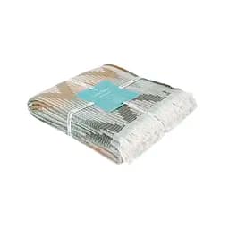 Покрывало Lotus Home - Girona зеленый/горчичный 230x240