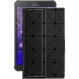 Чехол StatusCASE из экокожи для планшета Samsung Galaxy Tab Active 8.0 (T365) Черный ромб