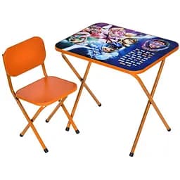 Детский столик складной со стульчиком Bambi M 5961-7 оранжевый