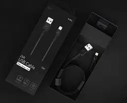 Кабель ZMi Cable USB to Lighting Kevlar 2A 1m AL803 Black - мініатюра 5