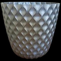 Горщик для квітів Alyaplastik Venus, 4.7 л, сірий (ALY-204gray)