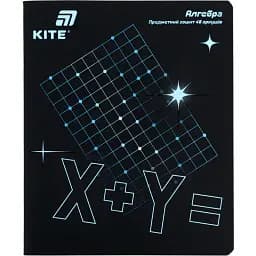 Зошит предметний Kite Lumen 48 аркушів алгебра 10 шт. (K26-240-3)