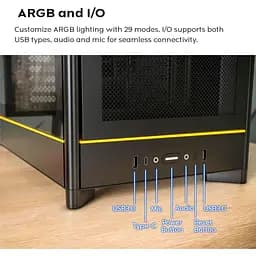 Корпус MONTECH HS01 (B) (HS01 (B)) - мініатюра 11
