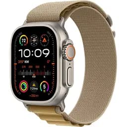 Смарт-годинник Apple Watch Ultra 2 49mm Natural Titanium Case with Tan Alpine Loop Large (MX4H3) [114946]