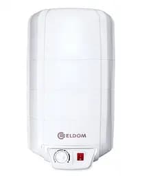 Водонагреватель Eldom EXTRA LIFE 10 л, над мойкой, 2 кВт, мокрый ТЭН, вертикальный, прямоугольный, белый (72325NMP)