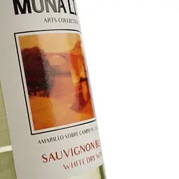 Вино Mona Lisa Sauvignon Blanc, біле, сухе, 0,75 л - мініатюра 3