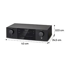 CD-програвач Auna CD-1000 DG (10038327) - мініатюра 2